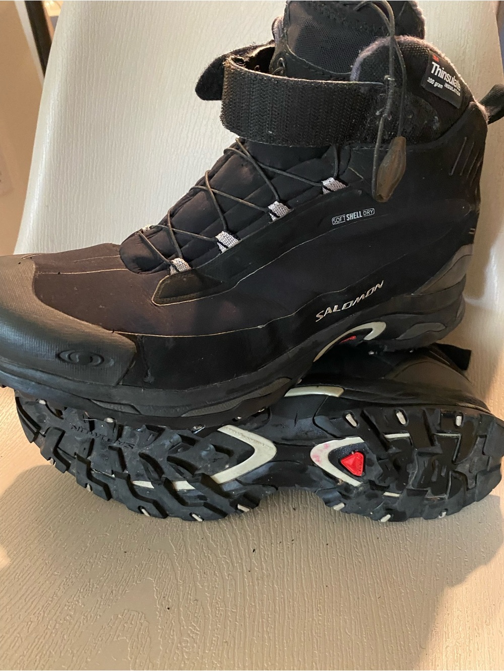 Salomon Deemax 2 ts Waterproof Thinsulate Hiking Boots men 11 black